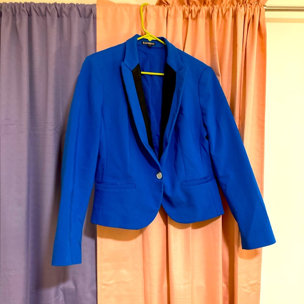 Express size 14 blue blazer